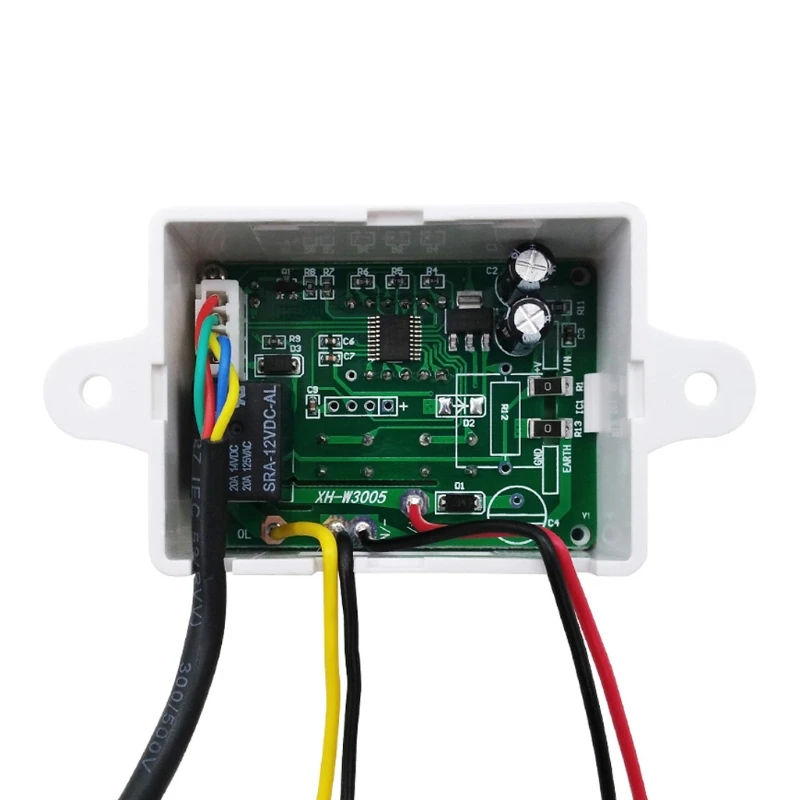12V 24V 220V Цифровой Управление влажностью; гигростат и гигрометром декоративные часы для Управление влажностью переключатель регулятора 0~ 99% RH+ датчик влажности