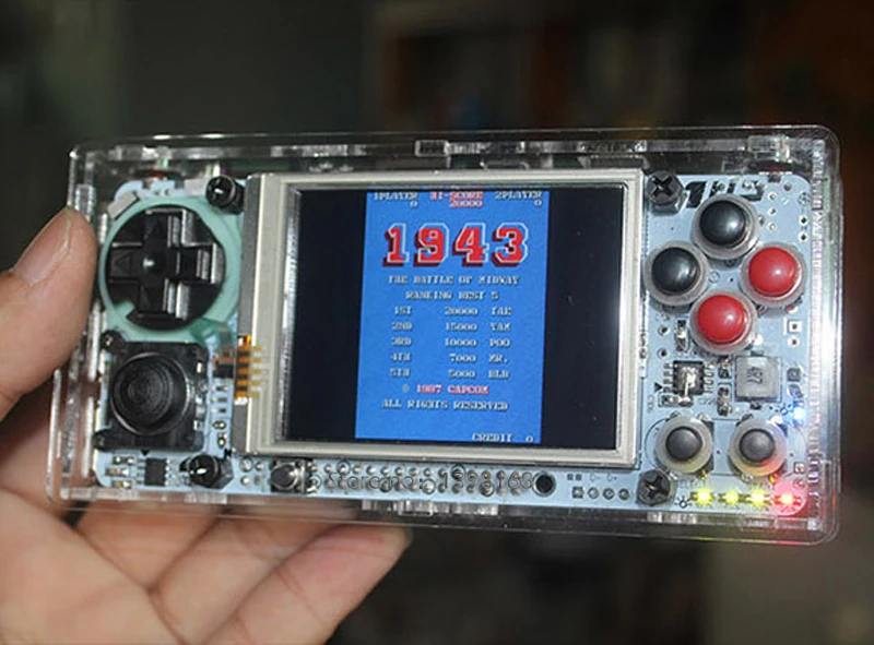 Металлическая игровая консоль Gameberry Retropie Lakka Raspberry Pi 2 8 дюйма PiX с портативной