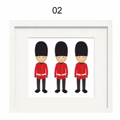 Лондонская тема детская комната искусство на стену метро декор для детской