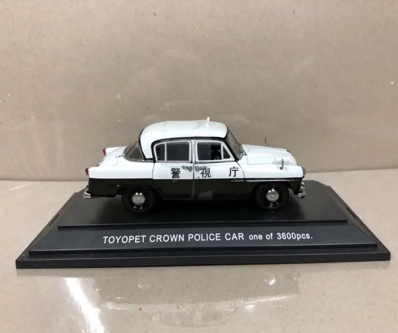 EBBRO 1/43 масштабная модель автомобиля игрушки TOYOPET Корона полицейская версия литая металлическая модель автомобиля игрушка для коллекции, подарок, дети