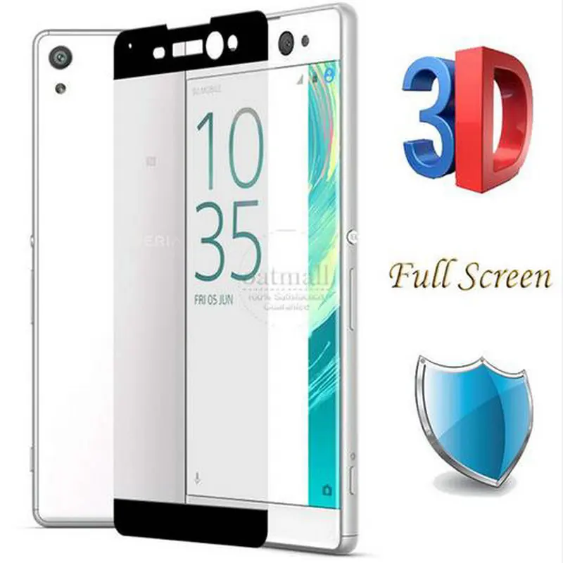 Закаленное стекло для Sony Xperia XA защитная пленка с изогнутой поверхностью F3111