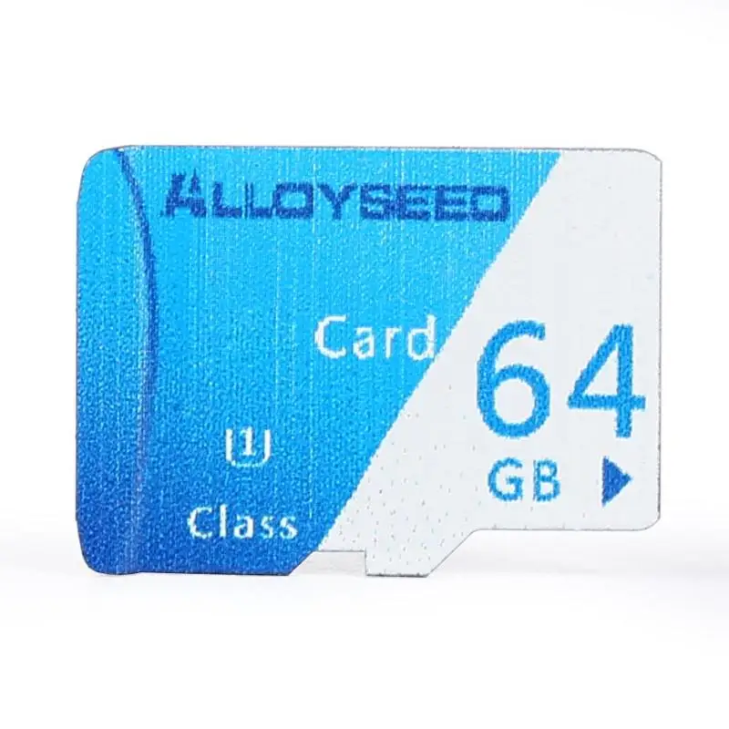 64 ГБ ALLOYSEED 8G/16G/32 GB/60 GB TF/Micro SDCard 20 МБ/с. максимальная скорость чтения TF карта Micro безопасная цифровая карта памяти для настольного ноутбука - Емкость: 64 ГБ