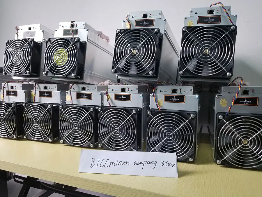 Bitmain Antiminer ASIC Miner L3+ 504Mh/s Scrypt Miner For Litcoin LTC No PSU
