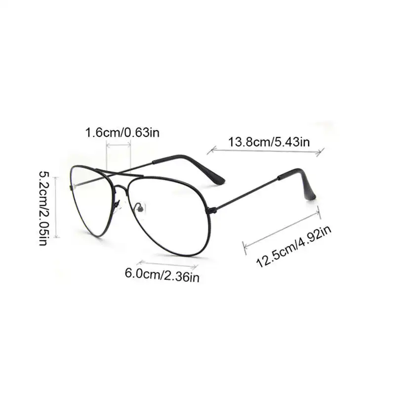 Винтажные очки унисекс оправа для очков прозрачные линзы ретро чтения УФ защита