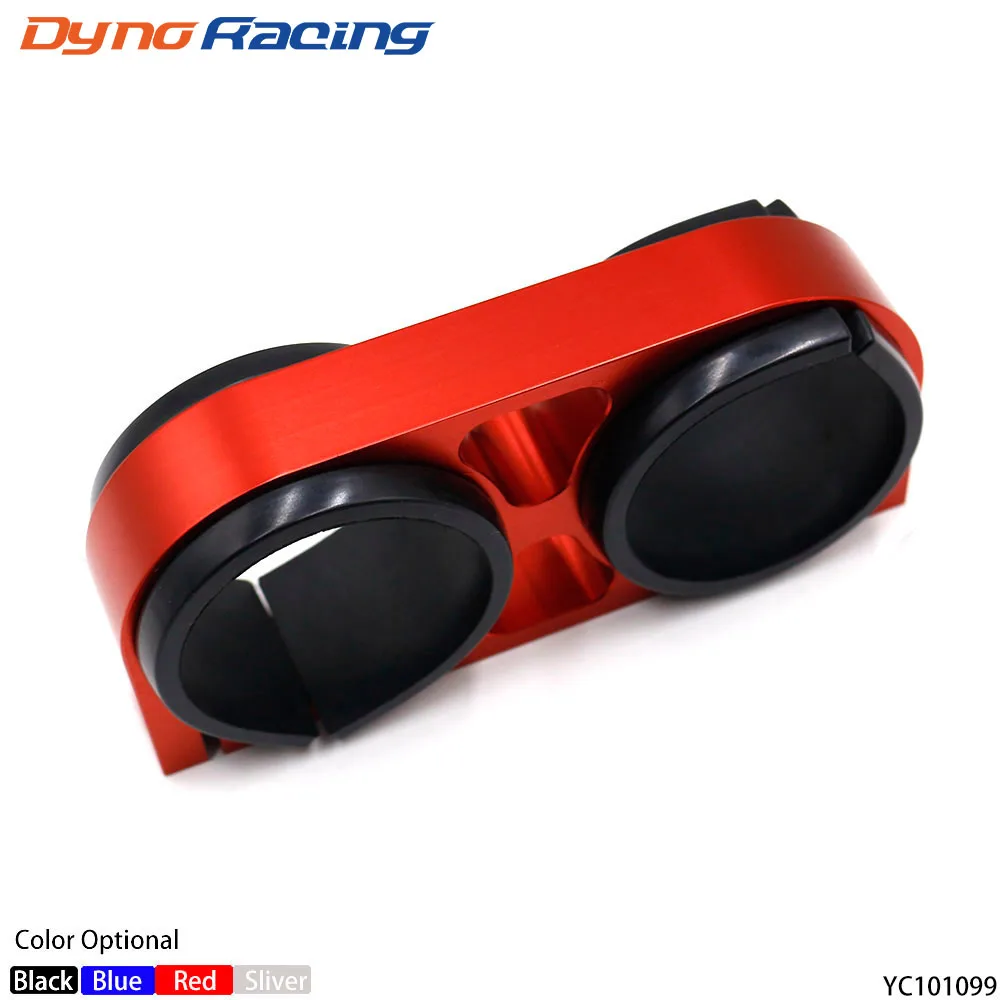 

Dynoracing алюминиевая заготовка 60 мм двойной топливный фильтр Кронштейн/зажим/крепление для топливного насоса 044 YC101099