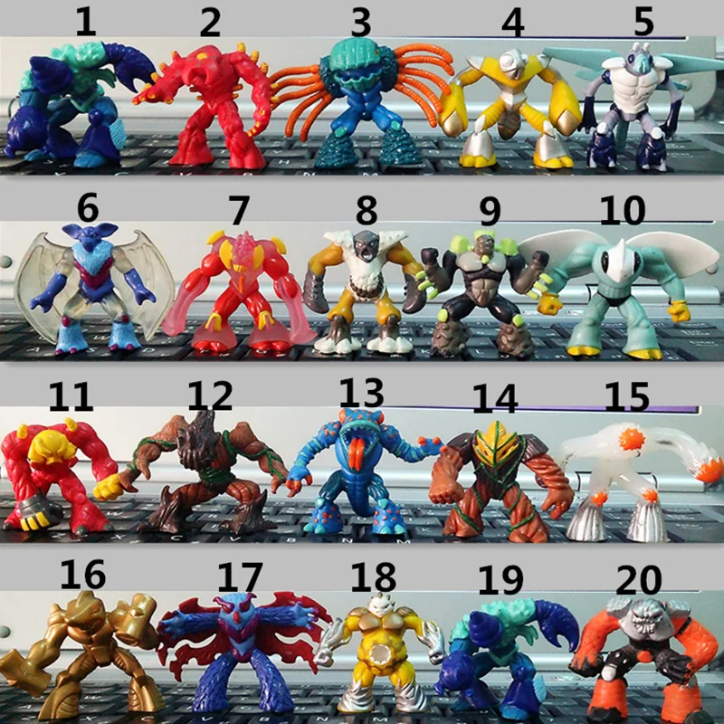 Оригинальные экшн фигурки Gormiti monster Warrior ПВХ Мультяшные игрушки Мини куклы для