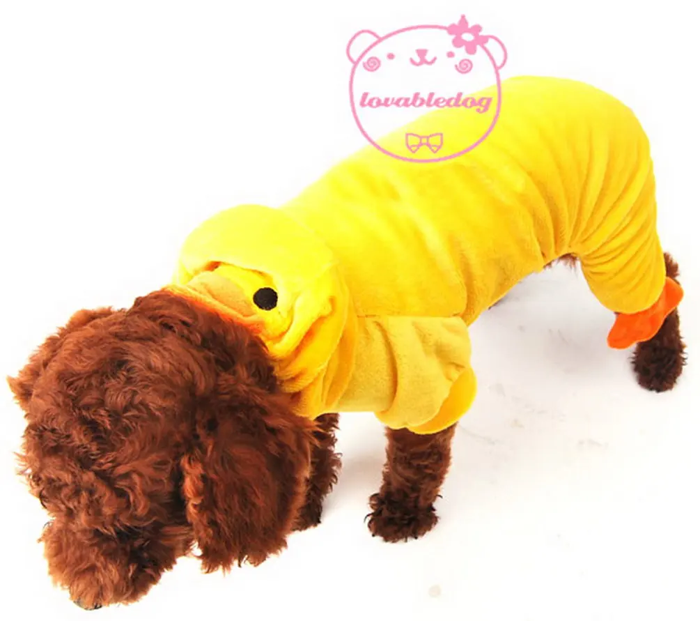 2017 маленькая собака Рождество утка дизайн йоркширская Вечеринка Одежда бархат