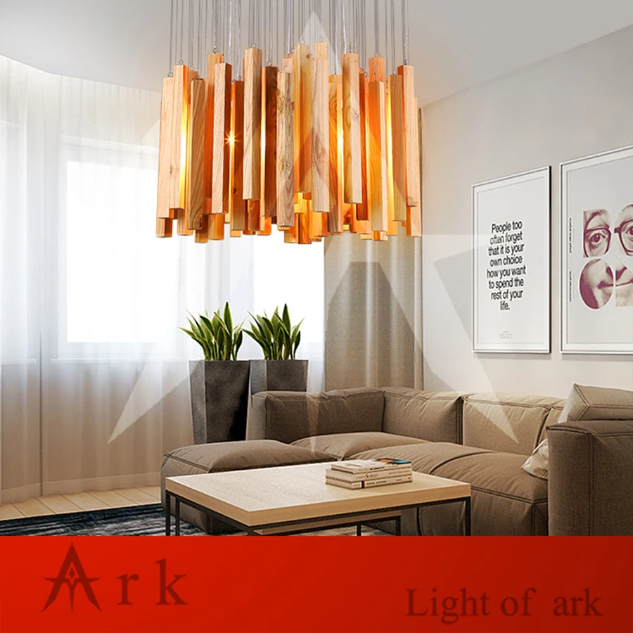 Ковчег свет креативный современный дизайн метеоритный дождь деревянная