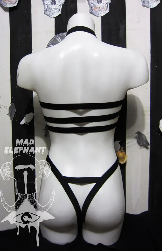 Новая мода пастельный Готический женский Шипованный бюст подвязка Пояс Костюм