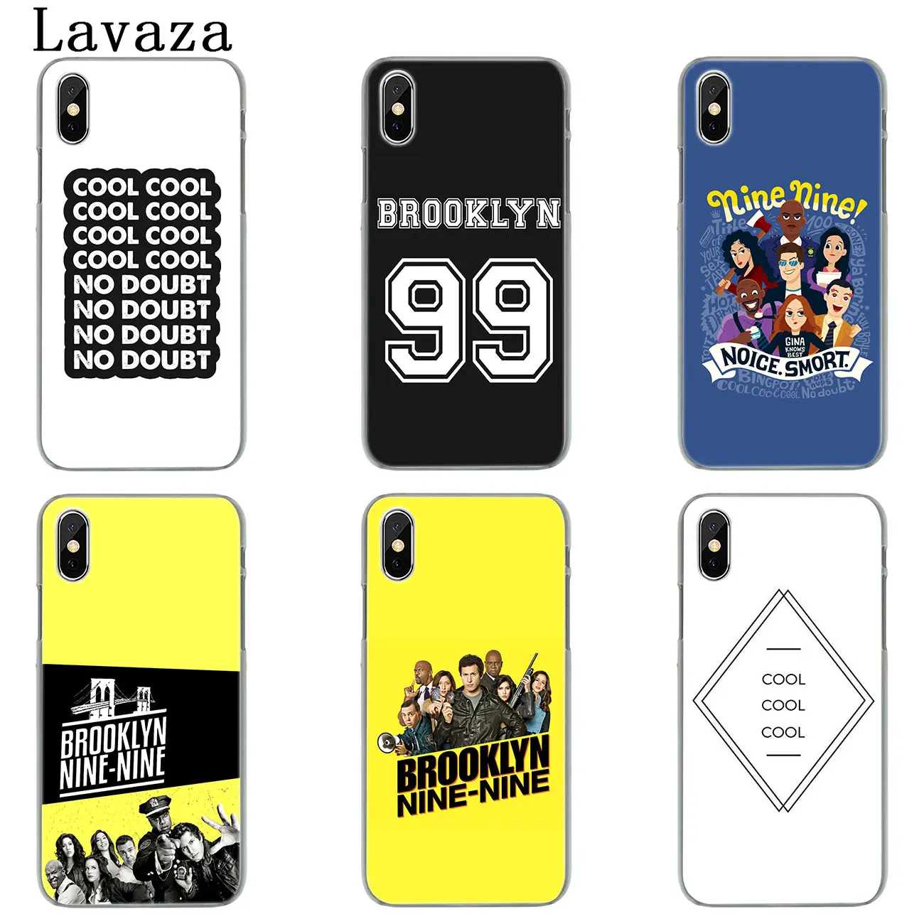 Lavaza Brooklyn Nine жесткий чехол для телефона iPhone XR X 11 Pro XS Max 8 7 6 6S 5 5S SE 4S 4 10|Бамперы| |