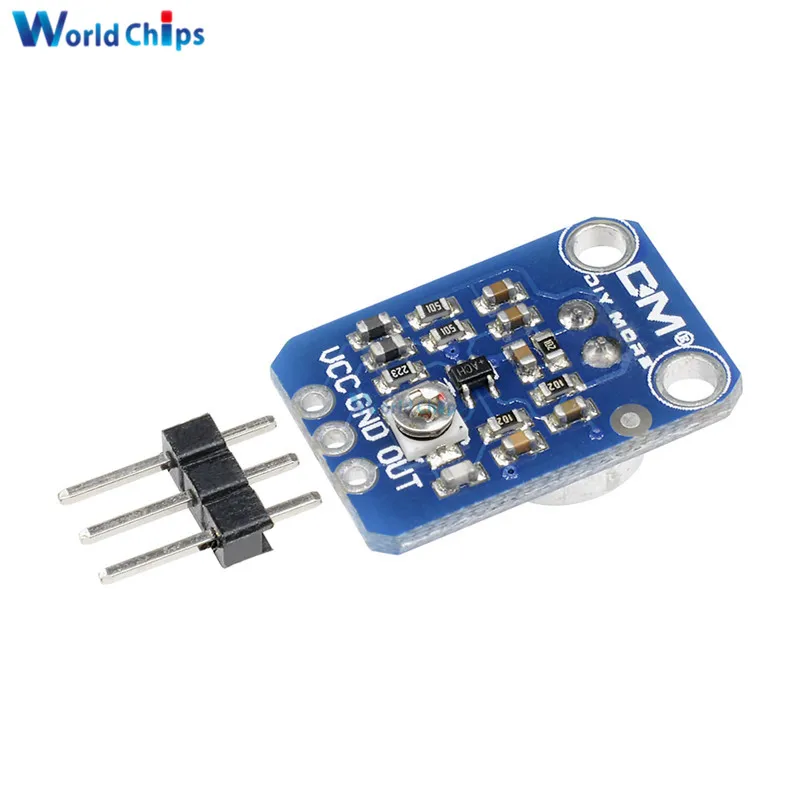 Модуль платы программного управления MAX4466 для Arduino с регулируемым коэффициентом