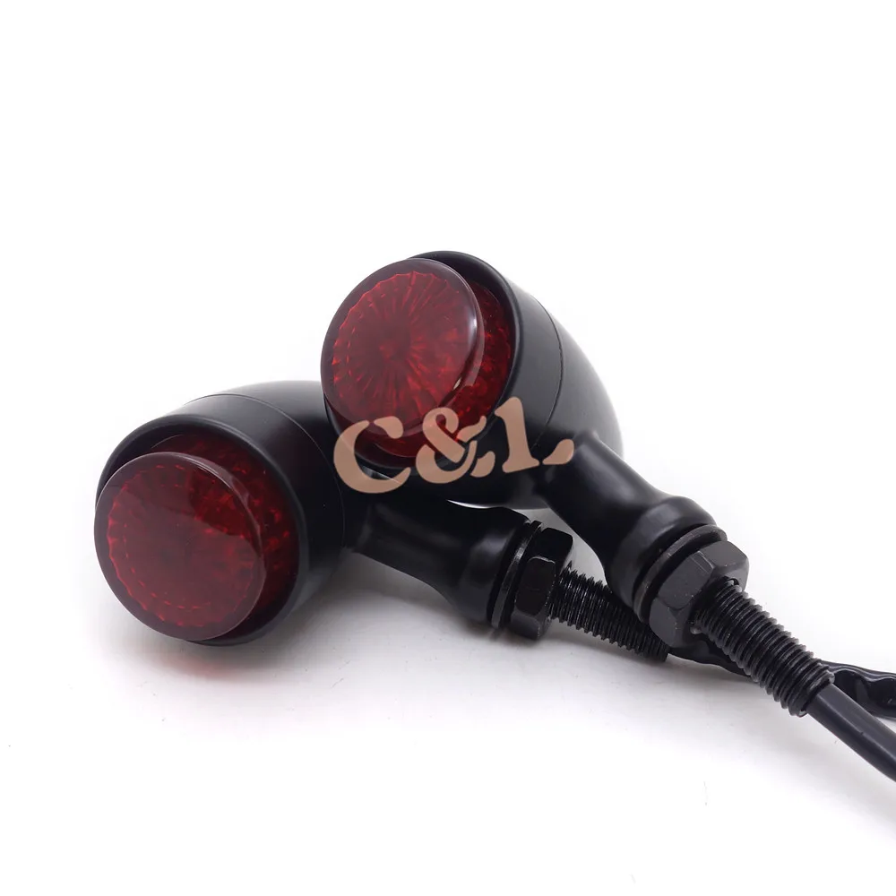 1 пара стоп сигналы для Harley Sporster Softail Bobber|light for|light indicatorlights & lighting |