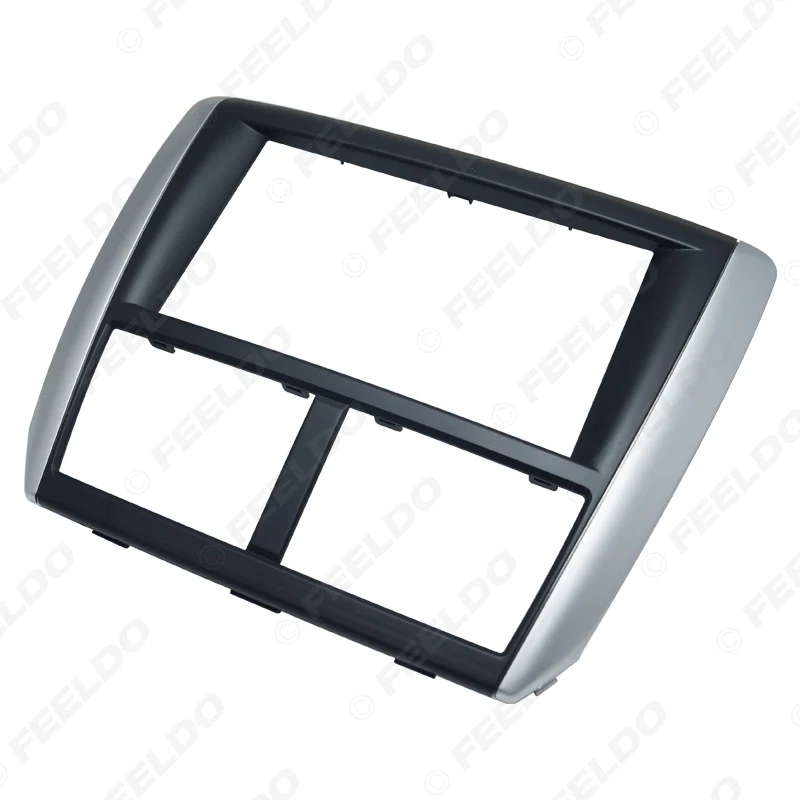 LEEWA 2 DIN автомагнитола фасции Для Subaru Forester 2008-2012 Impreza 2007-2012 Стерео фасции Dash CD отделка установочный комплект