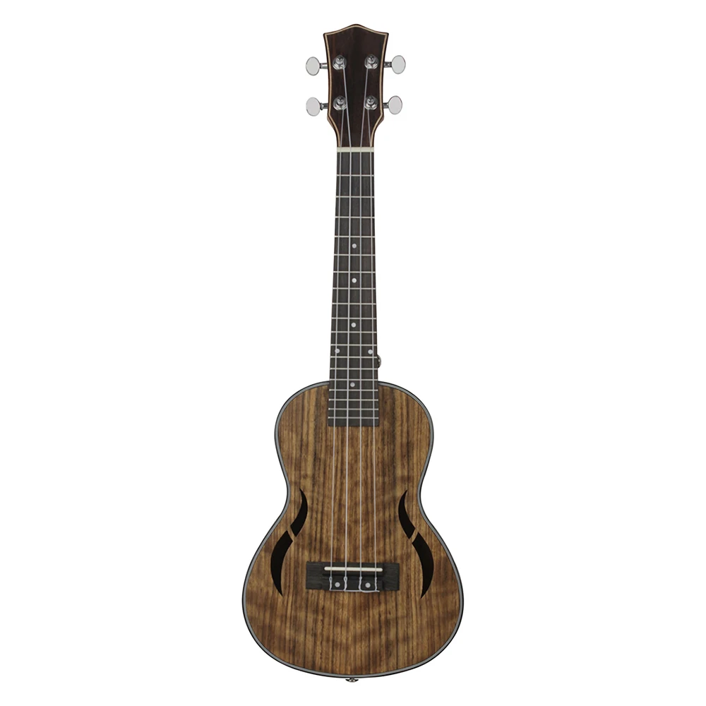 26 Дюймов акустические Тенор укулеле Ukelele Уке орехового дерева нейлоновые струны близкого типа колышки инструмент