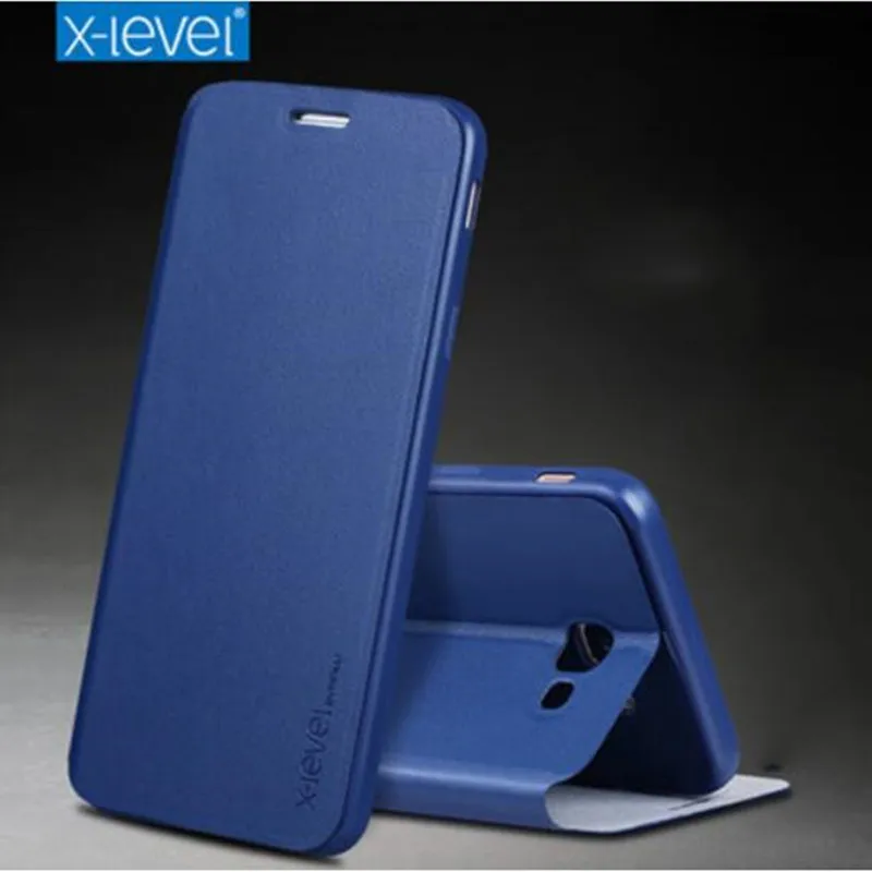 Чехол-книжка из искусственной кожи J7 Prime X-Level для Samsung Galaxy J5 2016 Роскошный чехол с