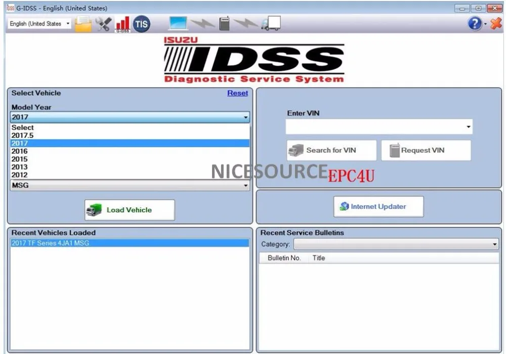 For Isuzu G-IDSS 2017- Diagnostic Service System+UNLOCKED Keygen | Tools