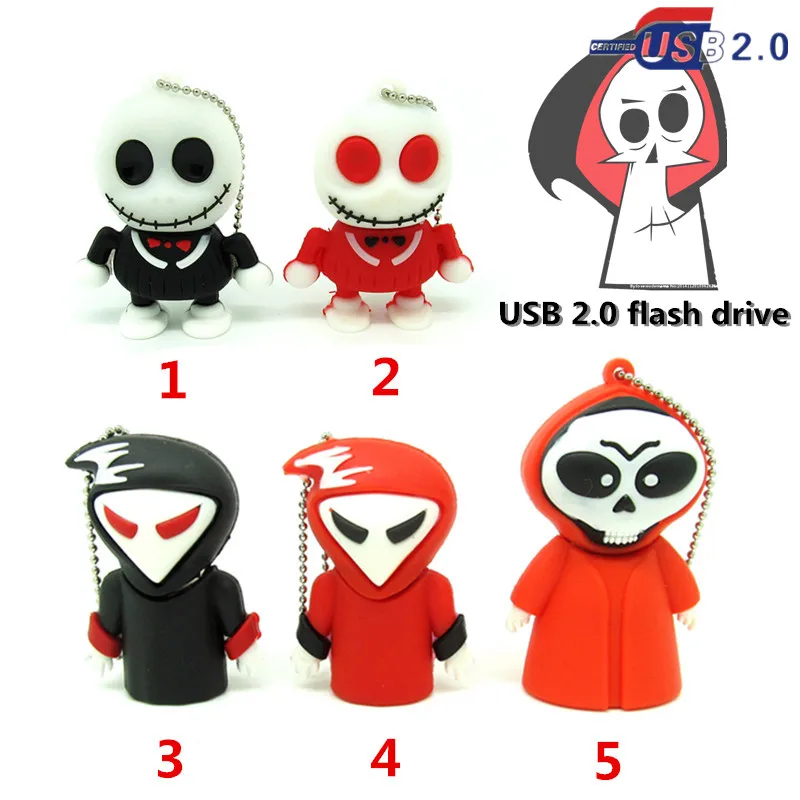 Все виды скелета модель Флэш-Накопитель usb память флешки флэш-накопитель