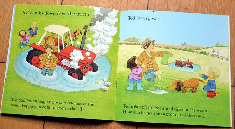 Детские Usborne иллюстрированные книги для детей известный история английский