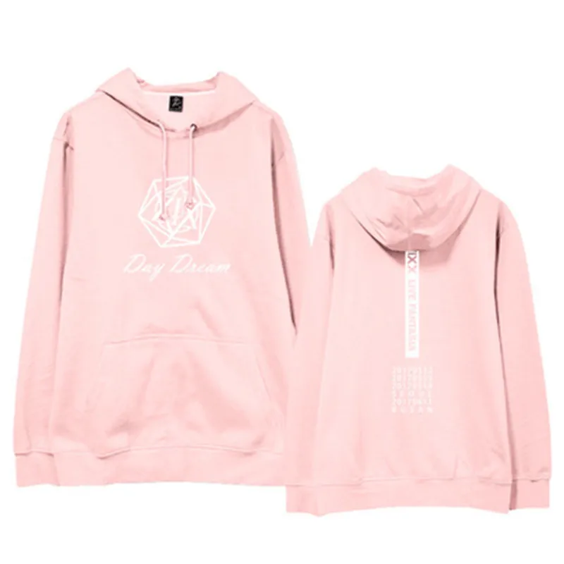 VIXX combination concert with the same paragraph shirts for men and women spring autumn plus velvet loose support hoodies | Женская