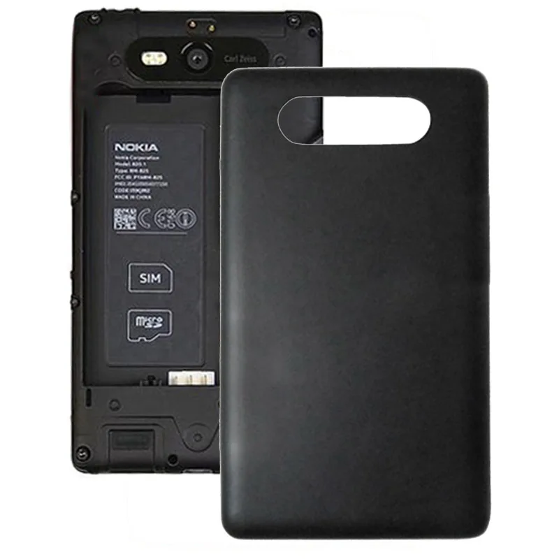 Оригинальный корпус батареи задняя крышка + Боковая кнопка для Nokia Lumia 820 |