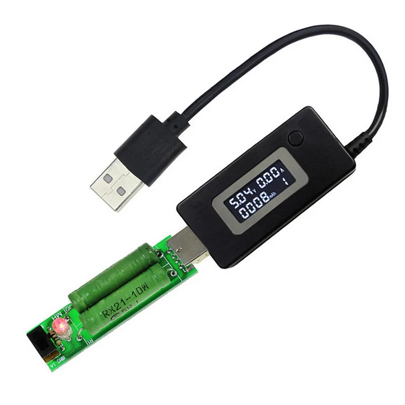 ЖК-дисплей мини-телефон USB тестер Портативный доктор напряжение измеритель тока мобильное зарядное устройство Емкость детектор Вольтметр Амперметр монитор