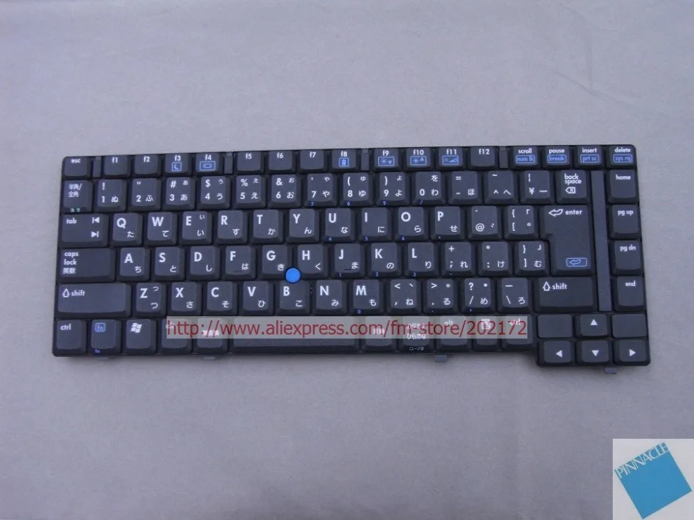 

Brand New Laptop Keyboard Black 418910-291 PK130060X00 For HP Compaq NC6400 series (Japan)