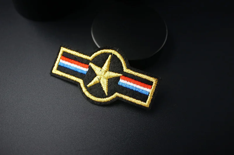 U S армейская эмблема Топ пистолет Железо на патч вышитая аппликация швейная одежда наклейки одежда аксессуары значки-нашивки