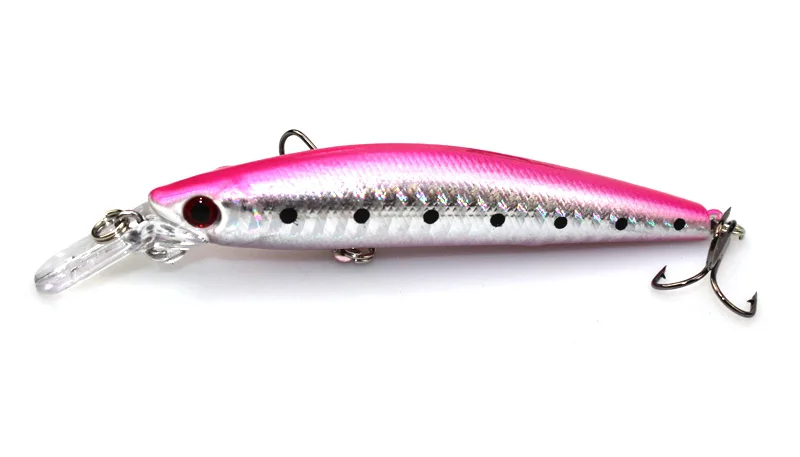 Pesca 10 см/8 8 г 1 шт./лот светящиеся рыболовные приманки приманка в виде гольяна для