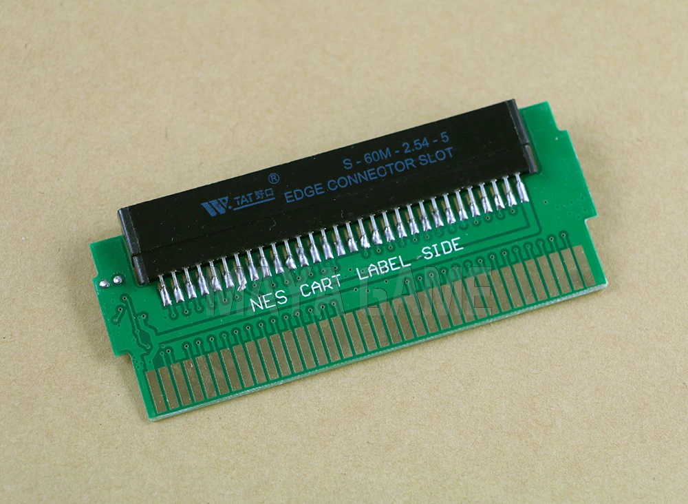 OCGAME для FC 60 булавки к NE 72 Pin NES тележка изготовления этикеток адаптер конвертер