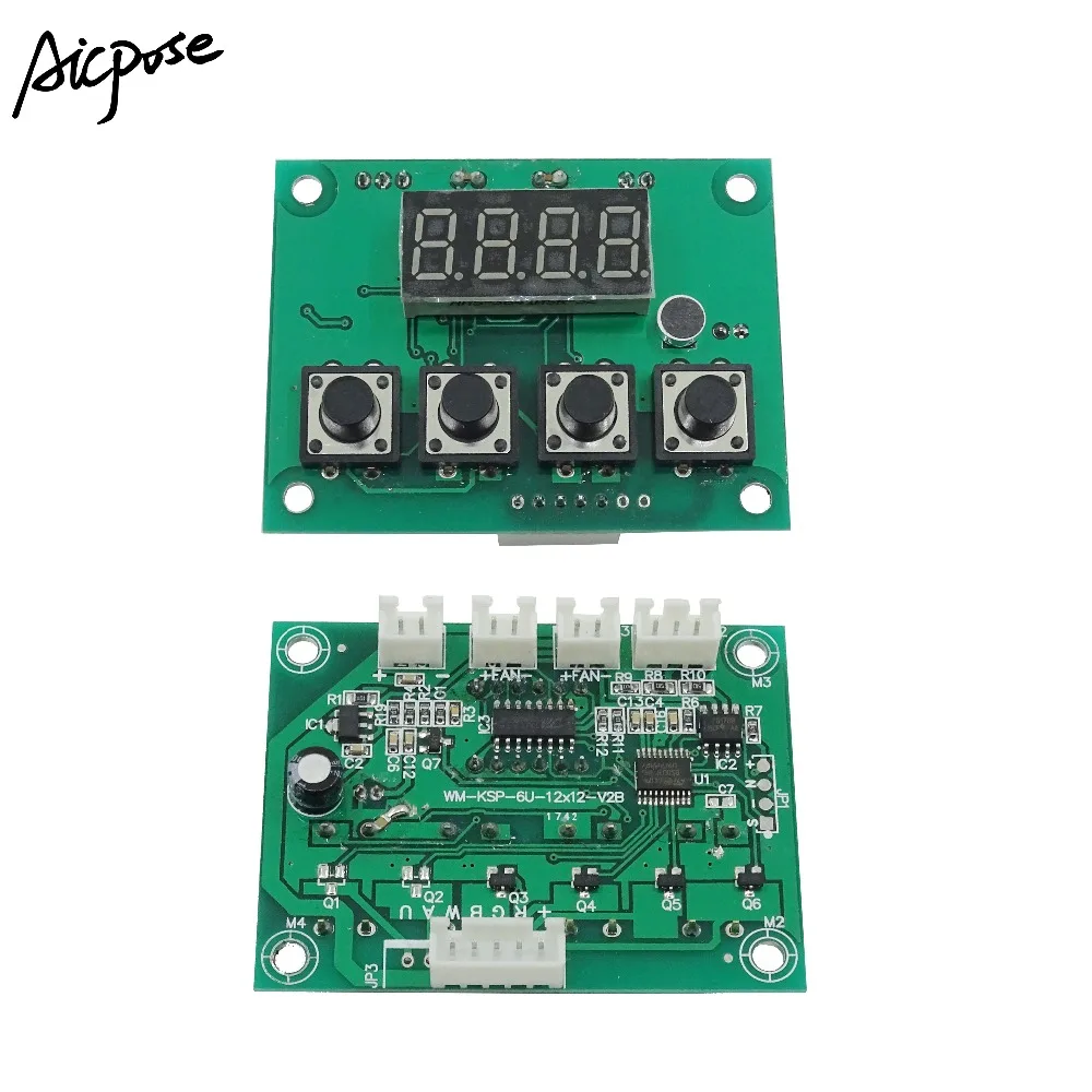 8Pcs/lots 4/8 Channel Motherboard Large Button 7x12W/6x12w/5x12w/12x12w RGBW 4 in 1 LED PAR Voltage 12-36V Par Led | Освещение