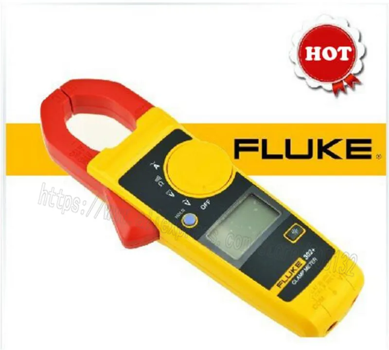 FLUKE 302 + клещи Токоизмерительные F302 AC 400A 2 года гарантии +|fluke 302|clamp multimeterclamp meter |