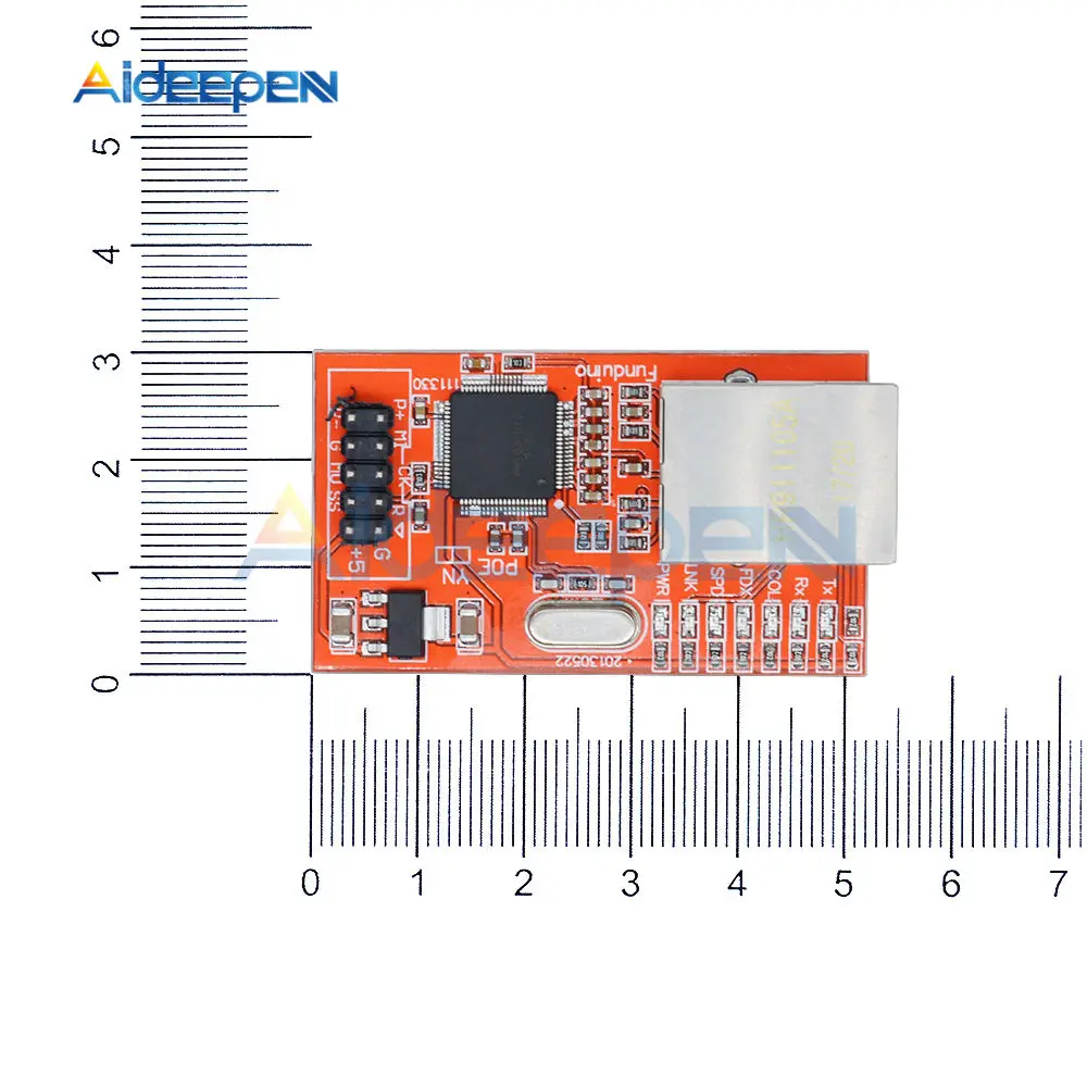 Мини W5100 LAN Ethernet щит сетевой платы модуля для Arduino R3 3.3V совместим с UNO Mega 2560.