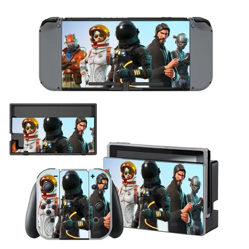 YSNS1378 Новая наклейка виниловая наклейка для nintendo Switch NS консоль+ контроллер+ подставка держатель Защитная Наклейка s - Цвет: YSNS1378