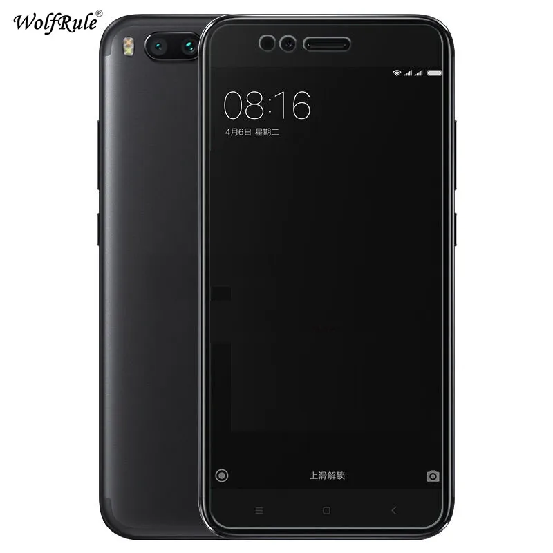 2 шт для Xiaomi Mi A1 защита экрана стекло 5x пленка Закаленное 5X противоударный экран