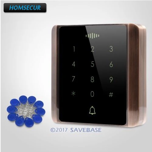 Homsecur Водонепроницаемый сенсорная клавиатура 125 кГц RFID считыватель доступ