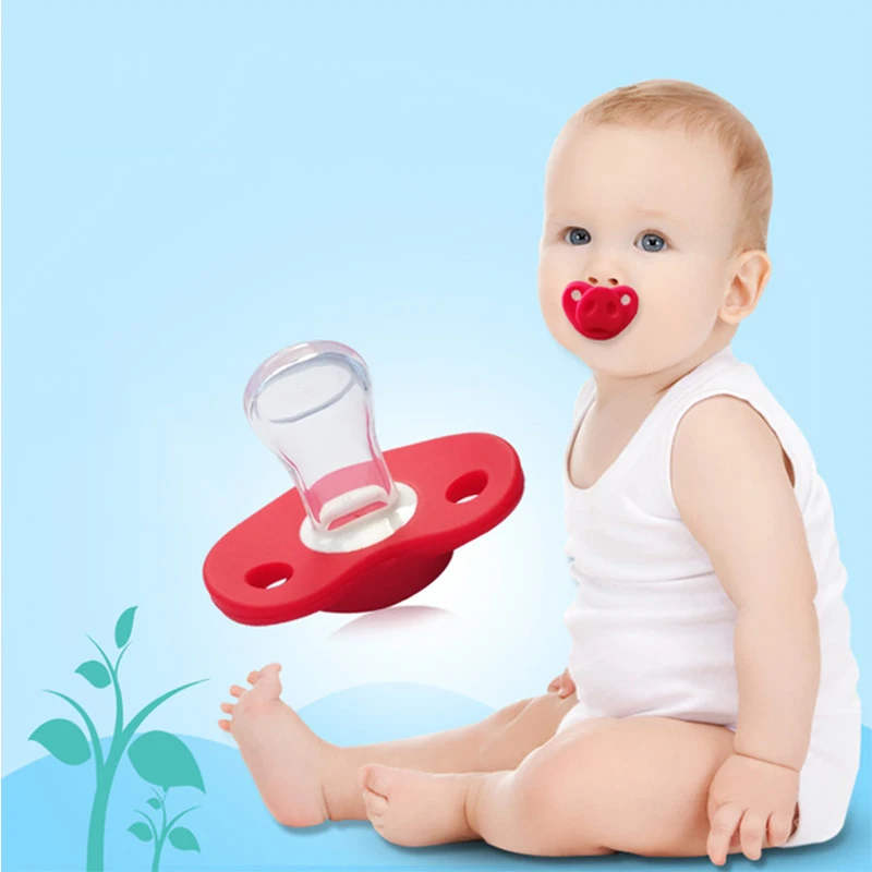 New Baby Pacifier Dummy Kids Funny Pig Nose Shape Food Grade Silicone Nursing Nipple Newborn Orthodontic Nipples | Мать и ребенок