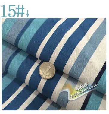 Хлопчатобумажная холщовая ткань хлопчатобумажная полосатая занавеска тканевая