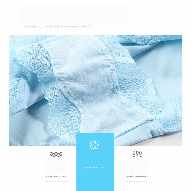 Трусики женские бесшовные из мягкого хлопка и нейлона 5 шт./лот|Женские трусики| |