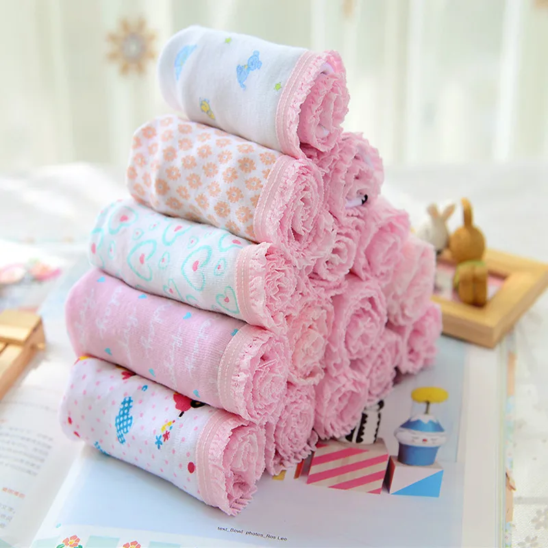 3 шт./лот Новинка 2017 года модное нижнее белье для маленьких девочек хлопковые