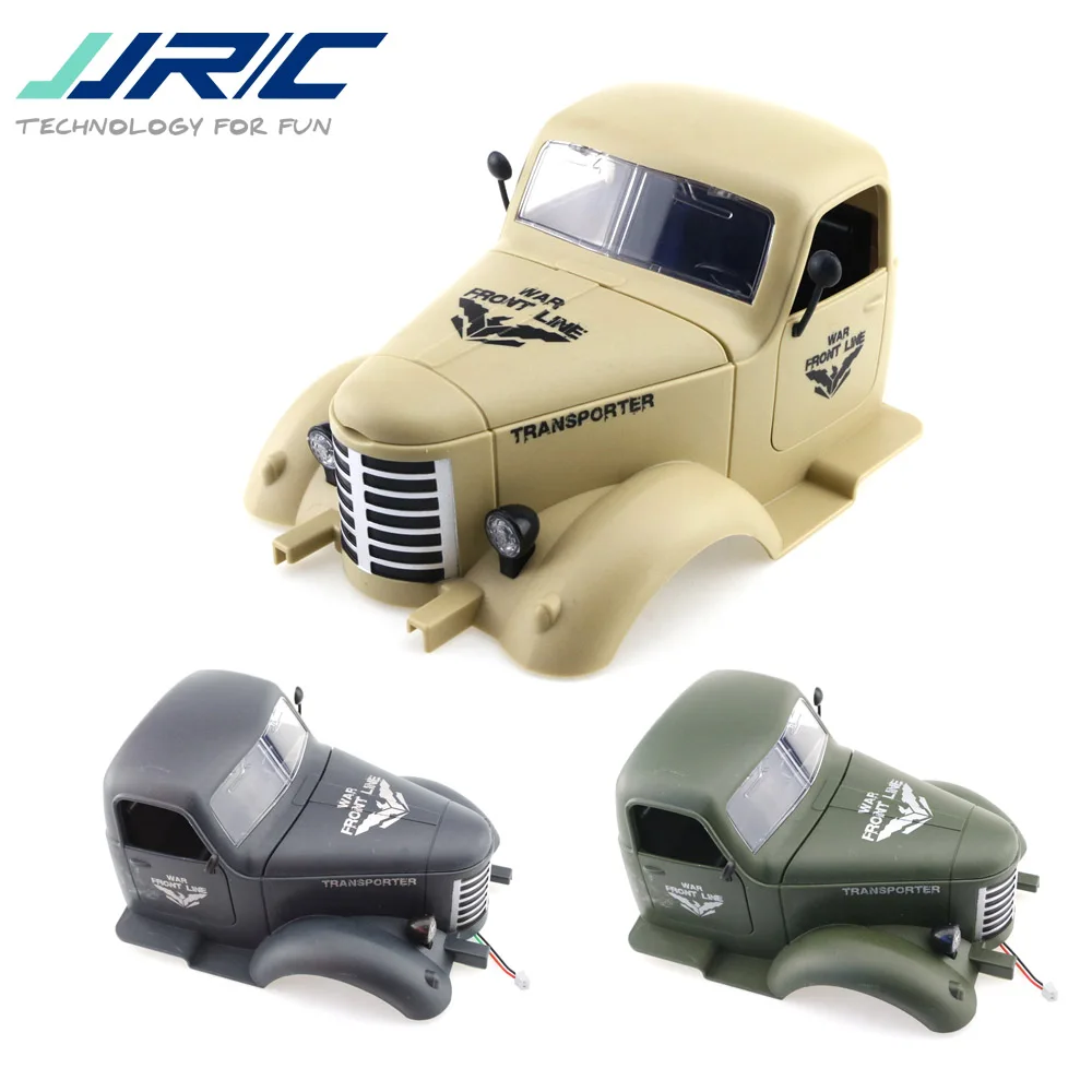 JJRC Q60 Q61 1/16 2 4G внедорожный военный багажник гусеничный Радиоуправляемый