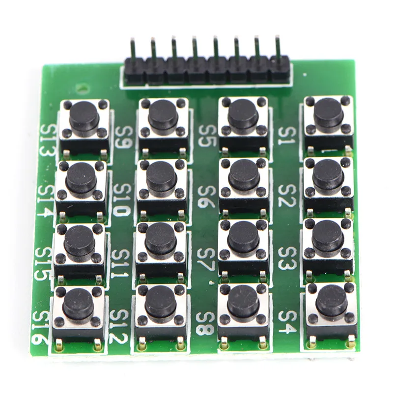 4*4 Матрица клавиатуры модуль 16 Боттон микроконтроллер для Arduino Atmel Stmap|Аксессуары