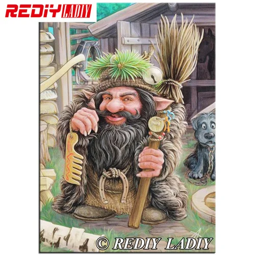 RF78916 Rediy ladiy полностью квадратные Кристальные картины Стразы Алмазная вышивка Волшебная ведьма Алмазная мозаика для рукоделия картины - Цвет: RF78916