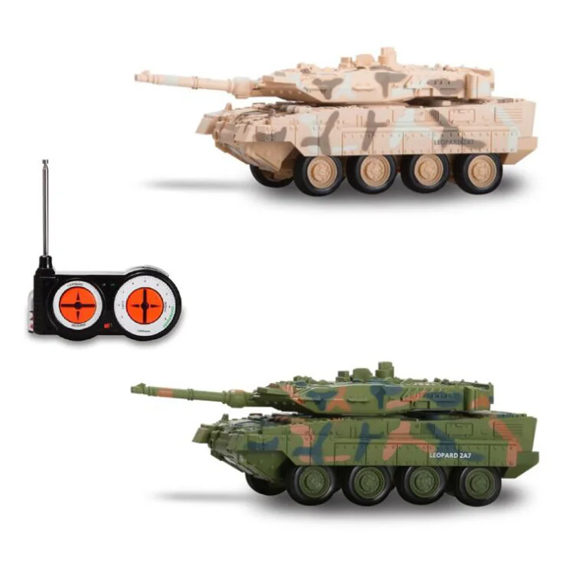 Четырехполосный Радиоуправляемый танковый автомобиль, боевой Радиоуправляемый танк, Радиоуправляемый танковый бронированный автомобиль, Детские электронные игрушки