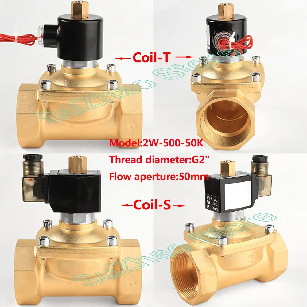 AC 110V 220V DC 24V 12V водонепроницаемый и влагостойкий нормально открытый Соленоидный клапан, DN15 DN20 DN25 DN32 DN40 DN50 клапаны