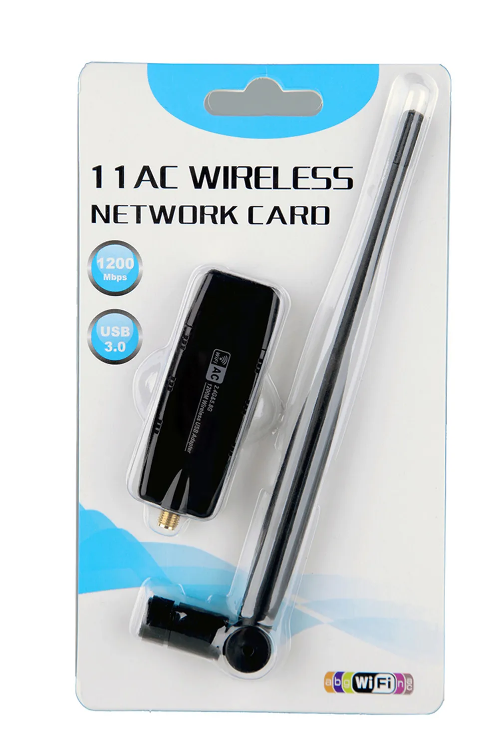 KuWFi 1200 Мбит/с двухдиапазонный USB 3 0 WiFi ключ беспроводной WIFI адаптер 2 4 ГГц 5 сетевая