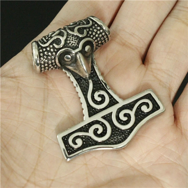 Новинка модная Тяжелая подвеска молотка Тора из нержавеющей стали 316L|f pendant|hammer