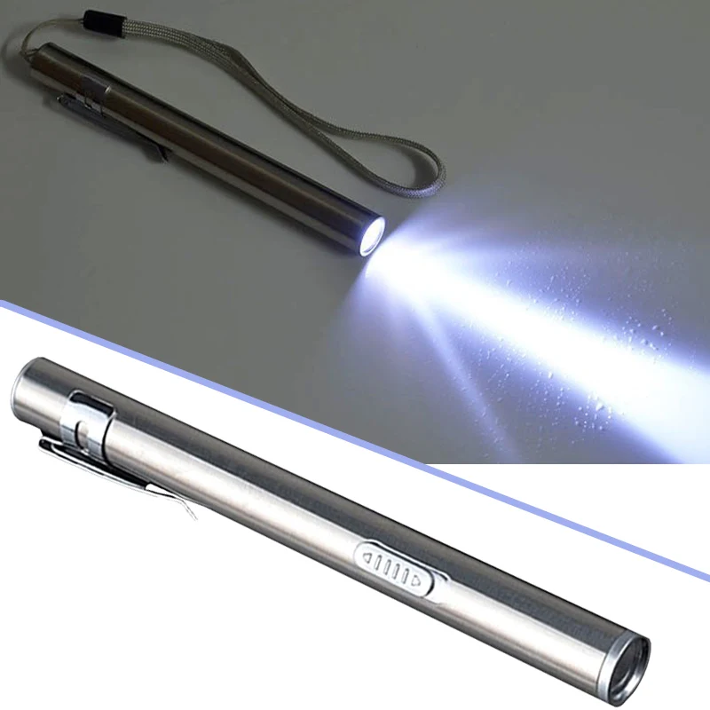 

Portable USB Flashlight Rechargeable LED Medical Camping Flashlights TN88