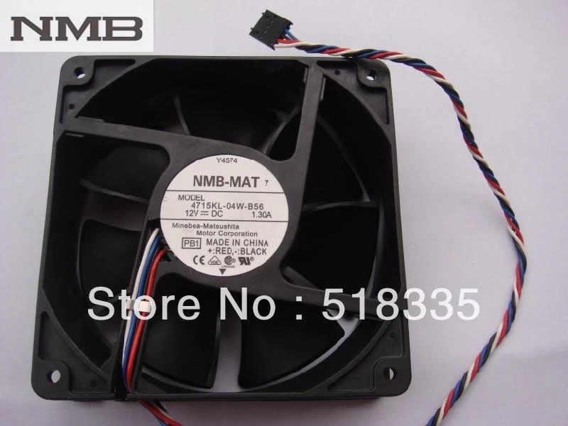 NMB 4715KL 04W B56 12038 12V 1.3A D8794 вентилятор для рабочей станции 3600 об/мин|fan 12v|nmb fan12v fan |