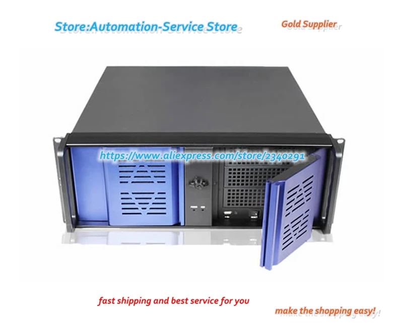 Высококачественный двухдверный алюминиевый 4U T4804 Промышленный контроль