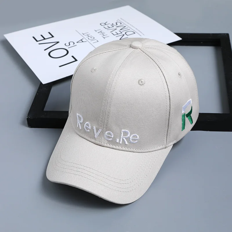 2019 модная новая вышитая буквами боковая Буква R кепка мужская и женская